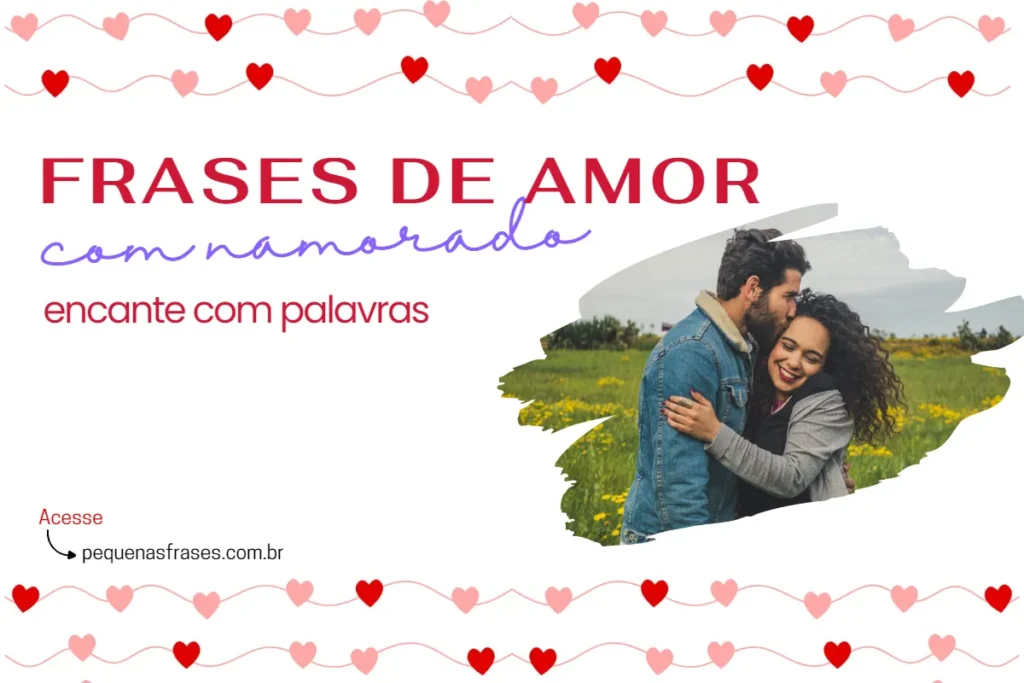 Frases de amor com namorado