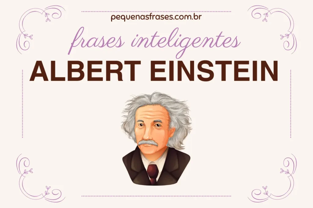 Albert Einstein frases inteligentes