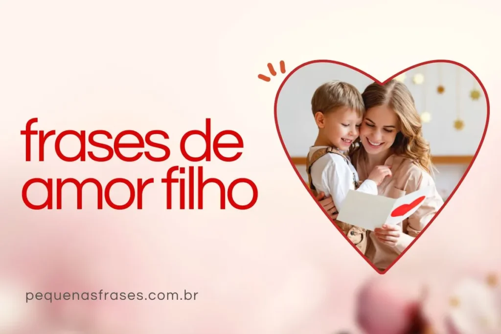 Frases de amor filho