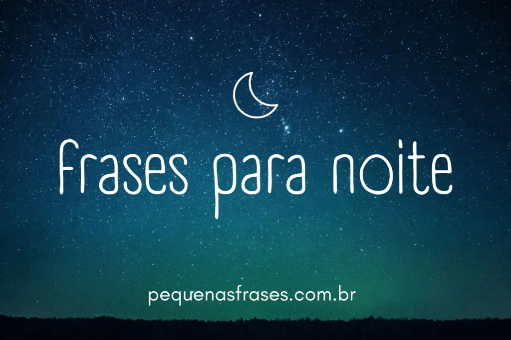 frases para noite