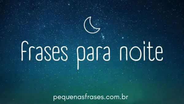 frases para noite